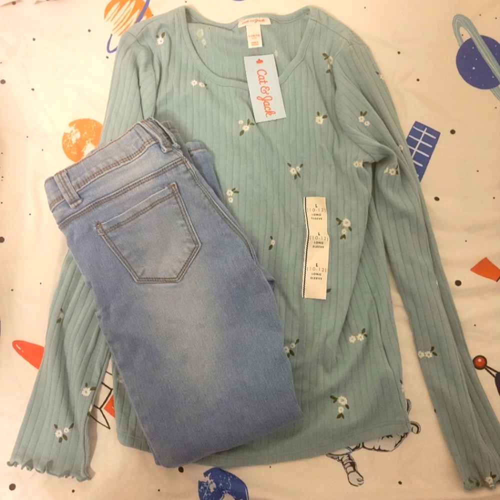 Girls outfit size 10/12